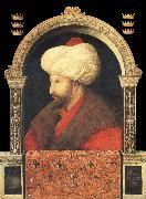Gentile Bellini Mehmed II painting